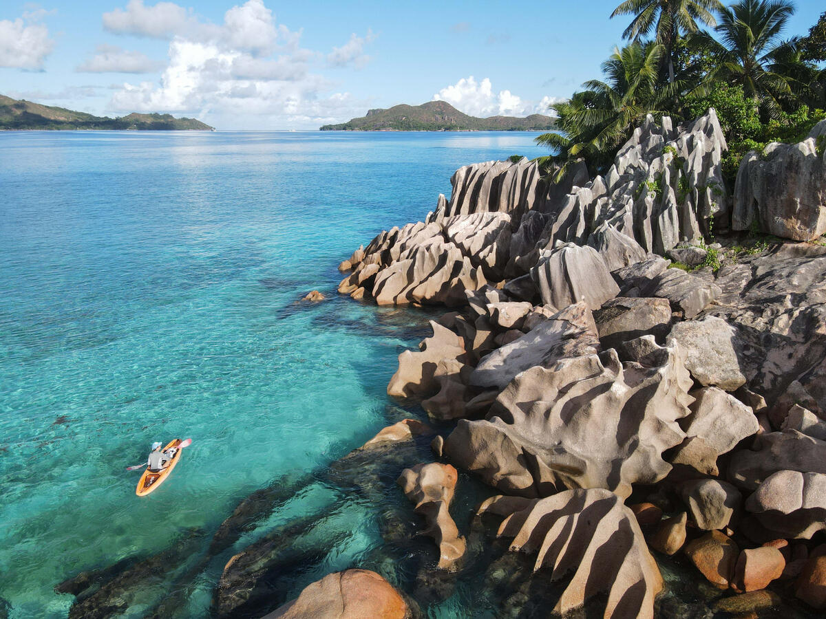 Aerial Seychelles
